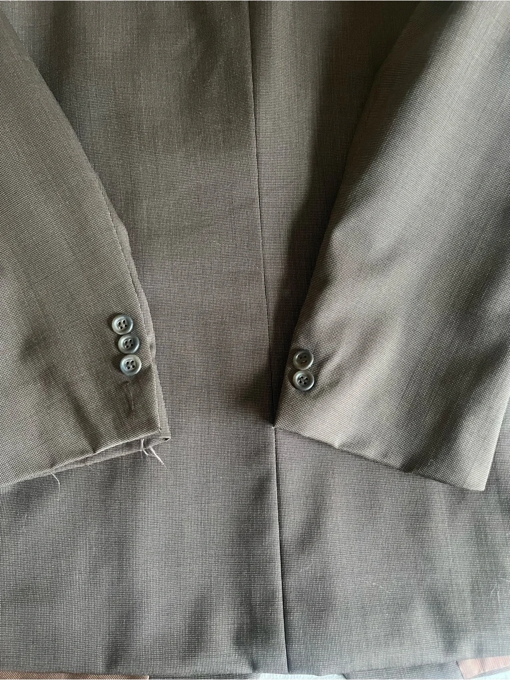 Burberry Brown Three-Button Blazer Sport Coat
